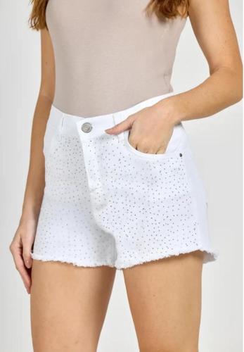 Short Cenitho con strass, elastizado