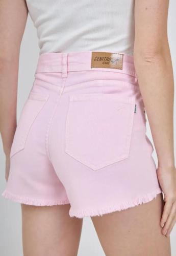 SHORT ROSA DFLECADO ELASTIZADO
