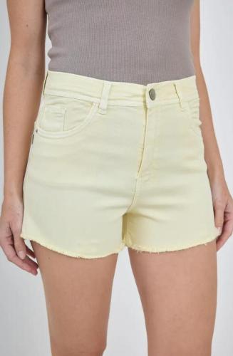 SHORT AMARILLO MANTEQUILLA ELASTIZADO