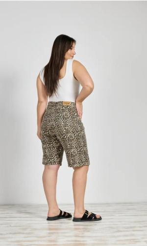 BERMUDA BAGGY ANIMAL PRINT RÍGIDO