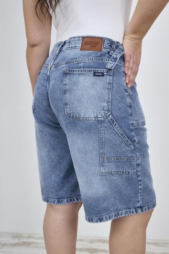 BERMUDA BAGGY STONE CON HEBILLA