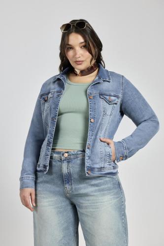 CAMPERA CLÁSICO NEVADO ELASTIZADO
