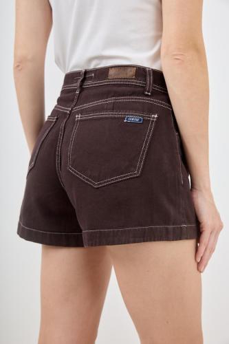  SHORT CLÁSICO CHOCOLATE RÍGIDO
