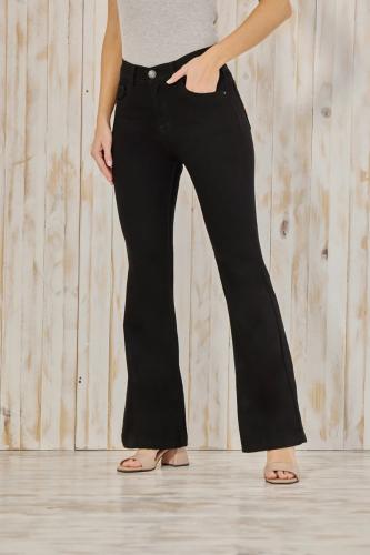 SEMI OXFORD NEGRO CLASICO ELASTIZADO