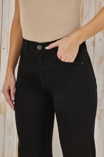  RECTO NEGRO CLÁSICO ELASTIZADO