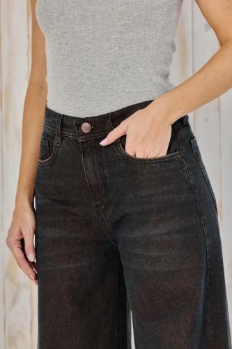 Cenitho maxi baggy marrón, rigido