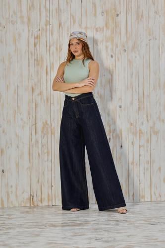 Cenitho maxi baggy azul, estatico.