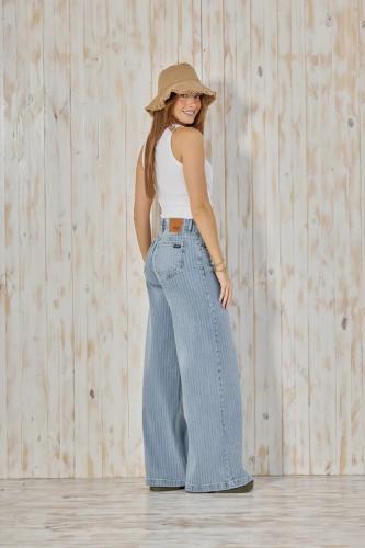 Cenitho baggy rayado, clásico, elastizado