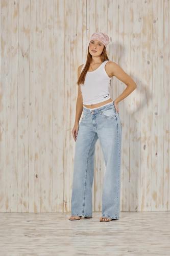 Cenitho baggy cintura baja, brodery.