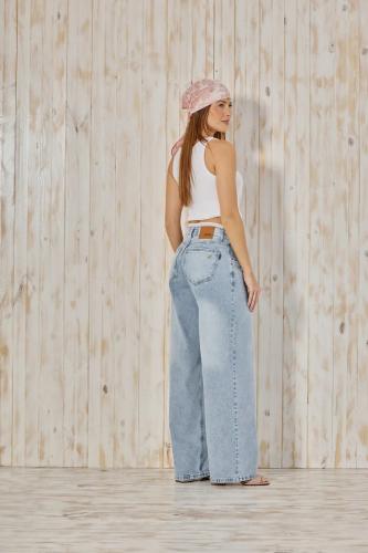 Cenitho baggy cintura baja, brodery.