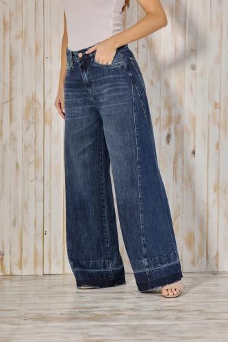 MAXI BAGGY AZUL COMBINADO BOTA DEFLECADA RIGIDO