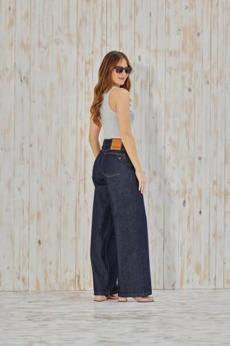 BAGGY DARK BLUE TIRO BAJO RIGIDO