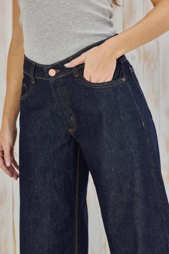 BAGGY DARK BLUE TIRO BAJO RIGIDO