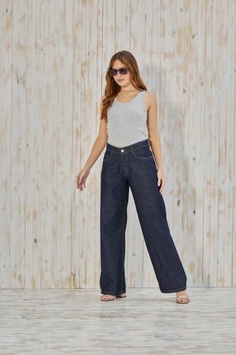 BAGGY DARK BLUE TIRO BAJO RIGIDO