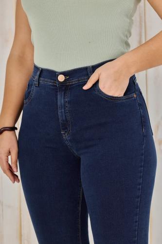 JEAN AZUL HILO CAMEL