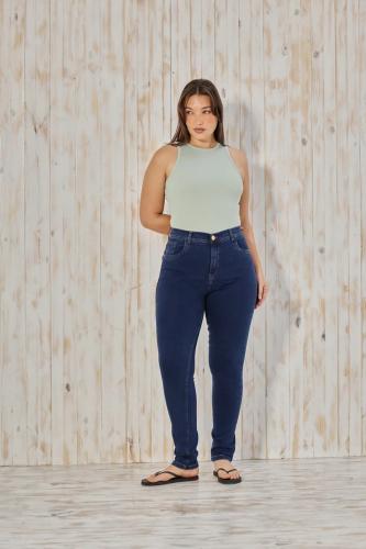 JEAN AZUL HILO CAMEL