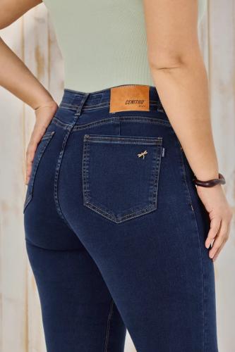 JEAN AZUL HILO CAMEL