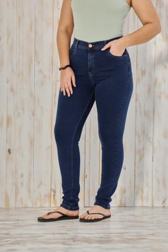 JEAN AZUL HILO CAMEL