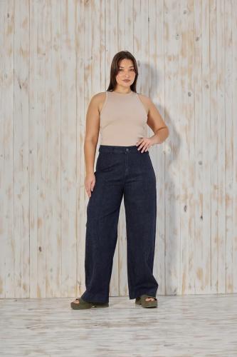 TM BAGGY AZUL CON ALFORZA ELASTIZADO