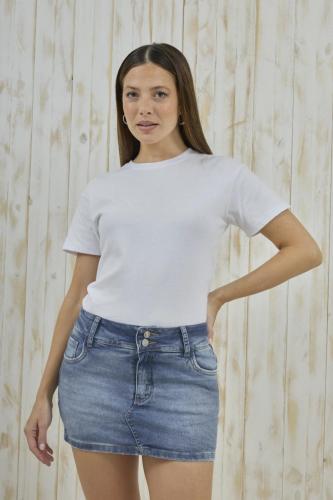 SHORT POLLERA STONE BOLSILLO CON TAPA ELASTIZADO