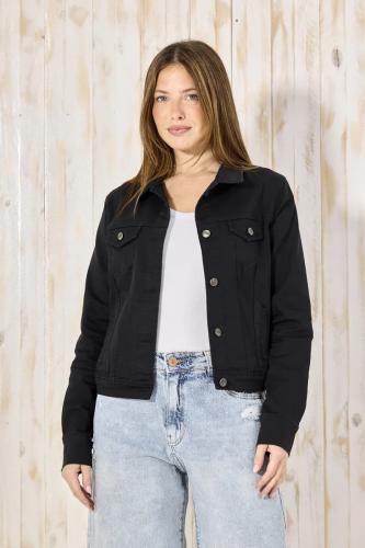 CAMPERA CLÁSICA NEGRA